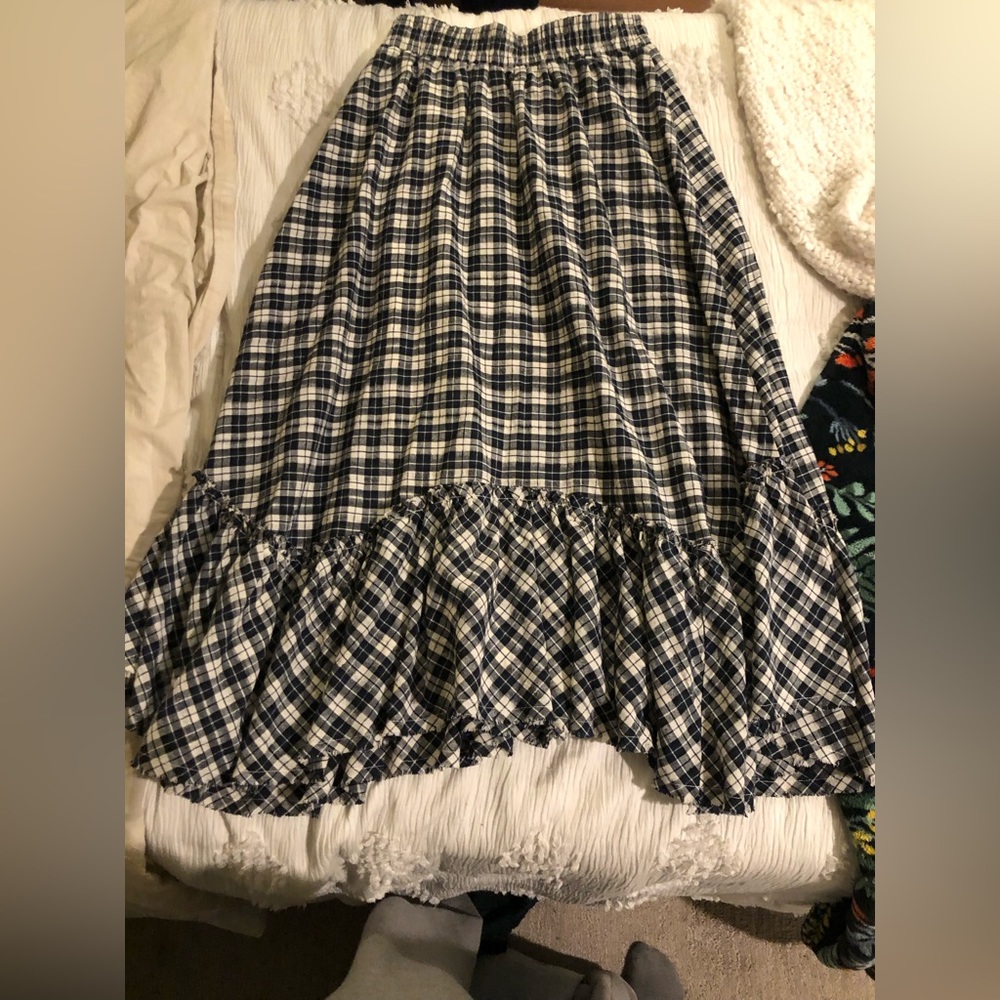 Plad skirt